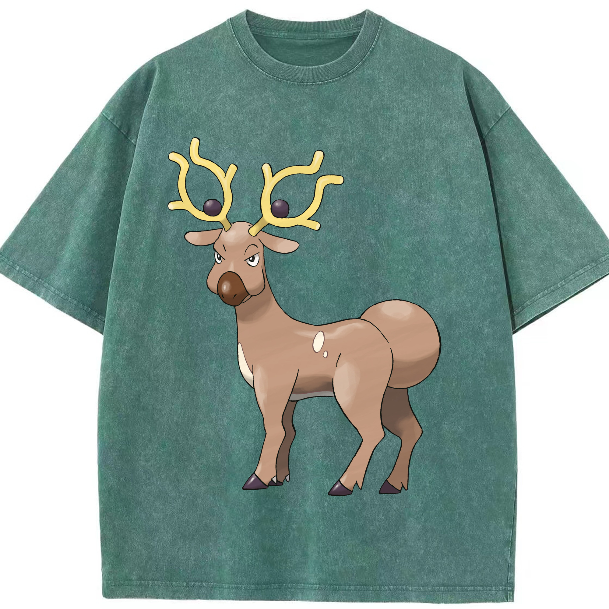 （画像用） ポケットモンスター Pokémon 綿100% ヴィンテージ風 半袖Tシャツ（フロントプリント）